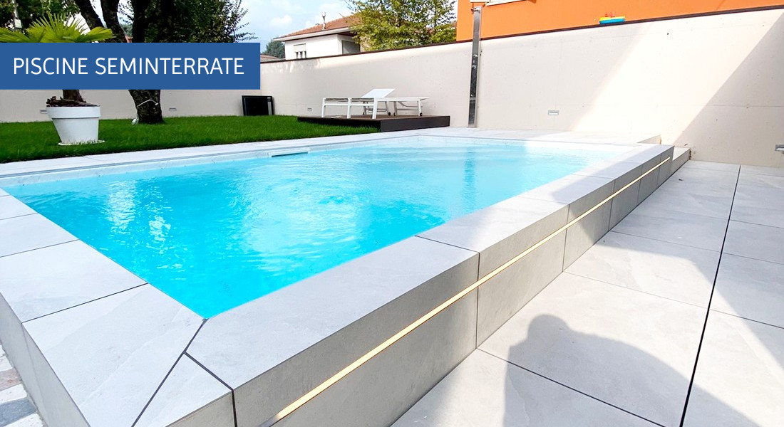 Piscine Seminterrate