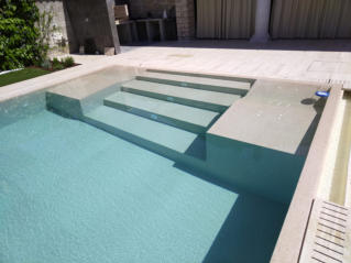 Piscine interrate a bordo sfioro