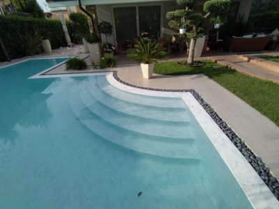 Piscine interrate a bordo sfioro