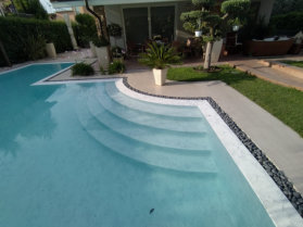 Piscine interrate a bordo sfioro