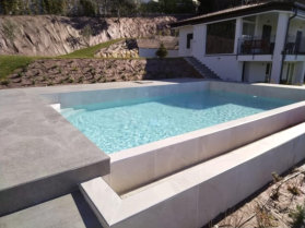 Piscine interrate a bordo sfioro