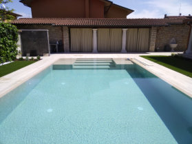 Piscine interrate a bordo sfioro