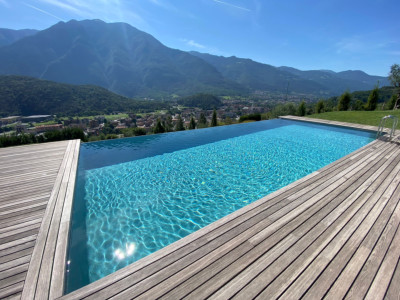 Piscine interrate a bordo sfioro